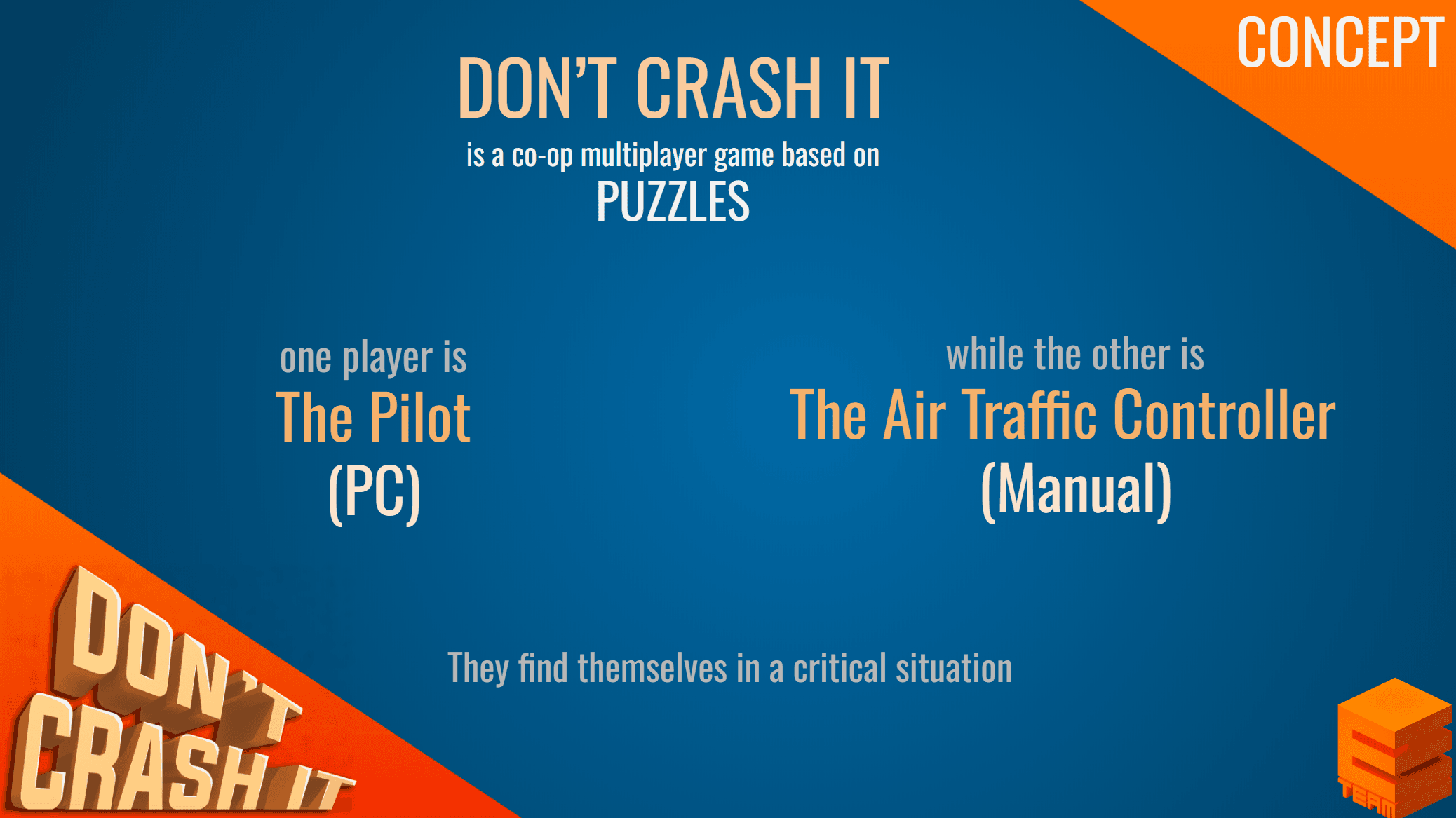Don’t Crash It gameplay concept frame