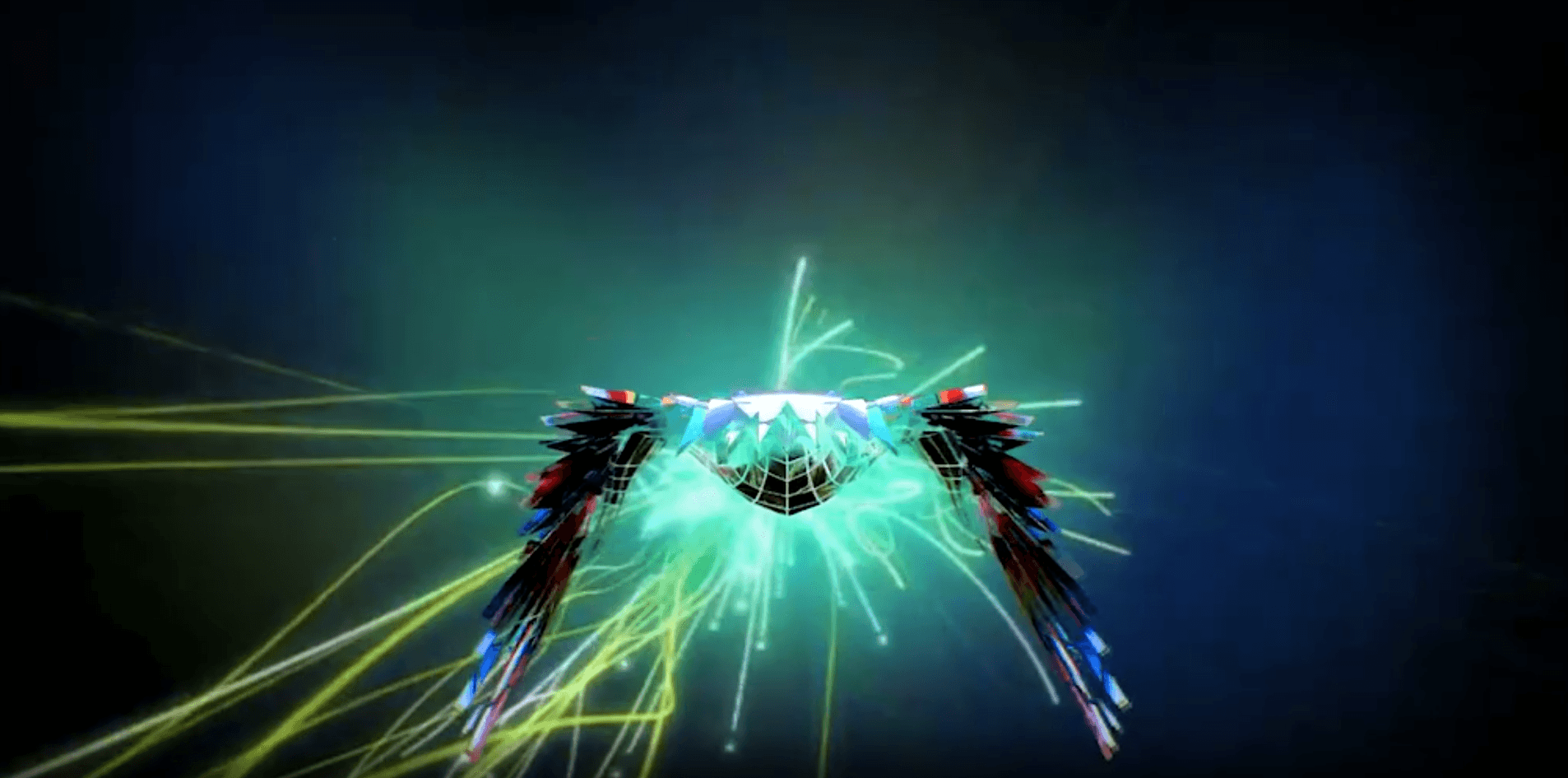 Fibird moving character and visual effects