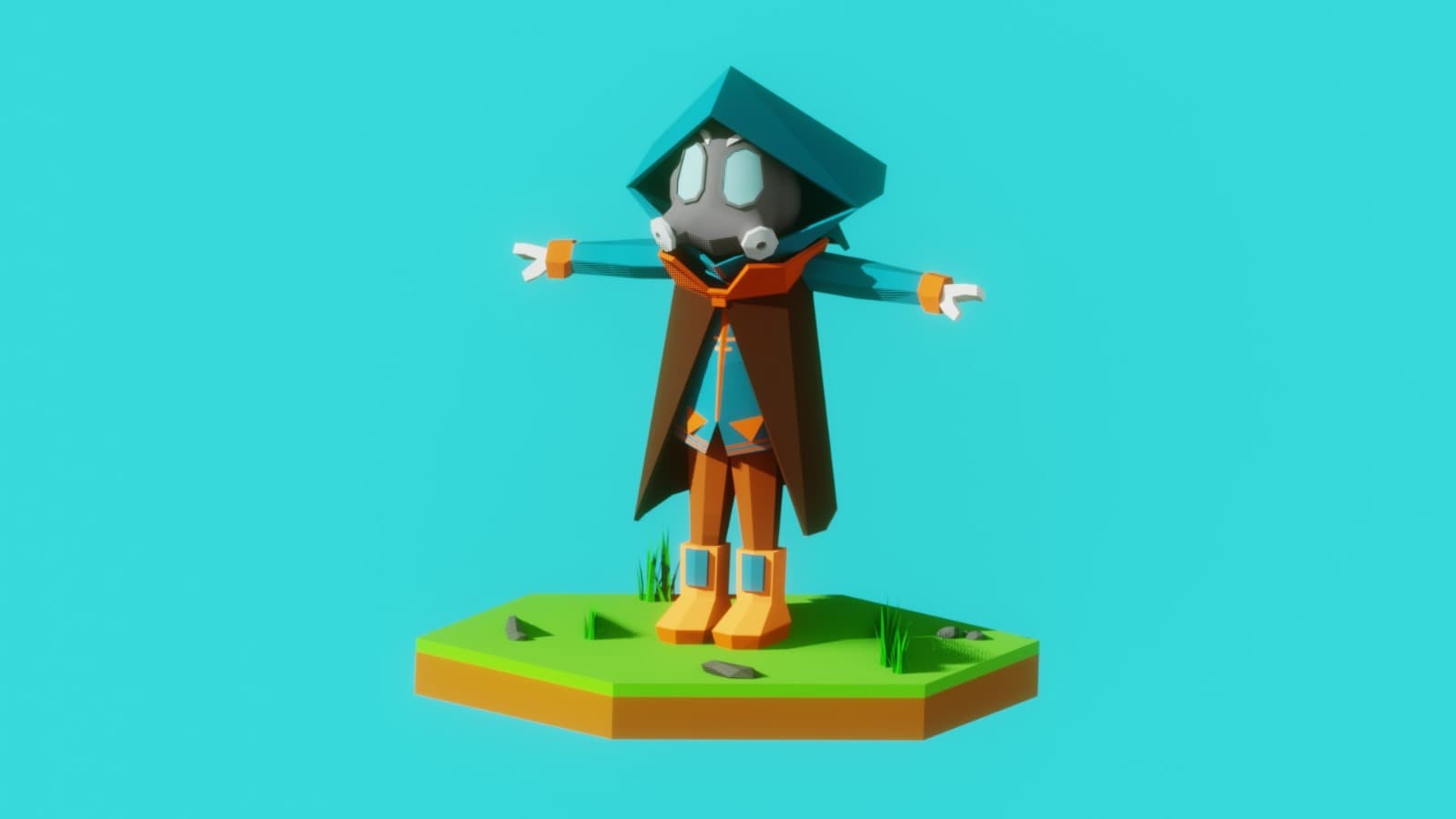 Saving Nature protagonist model