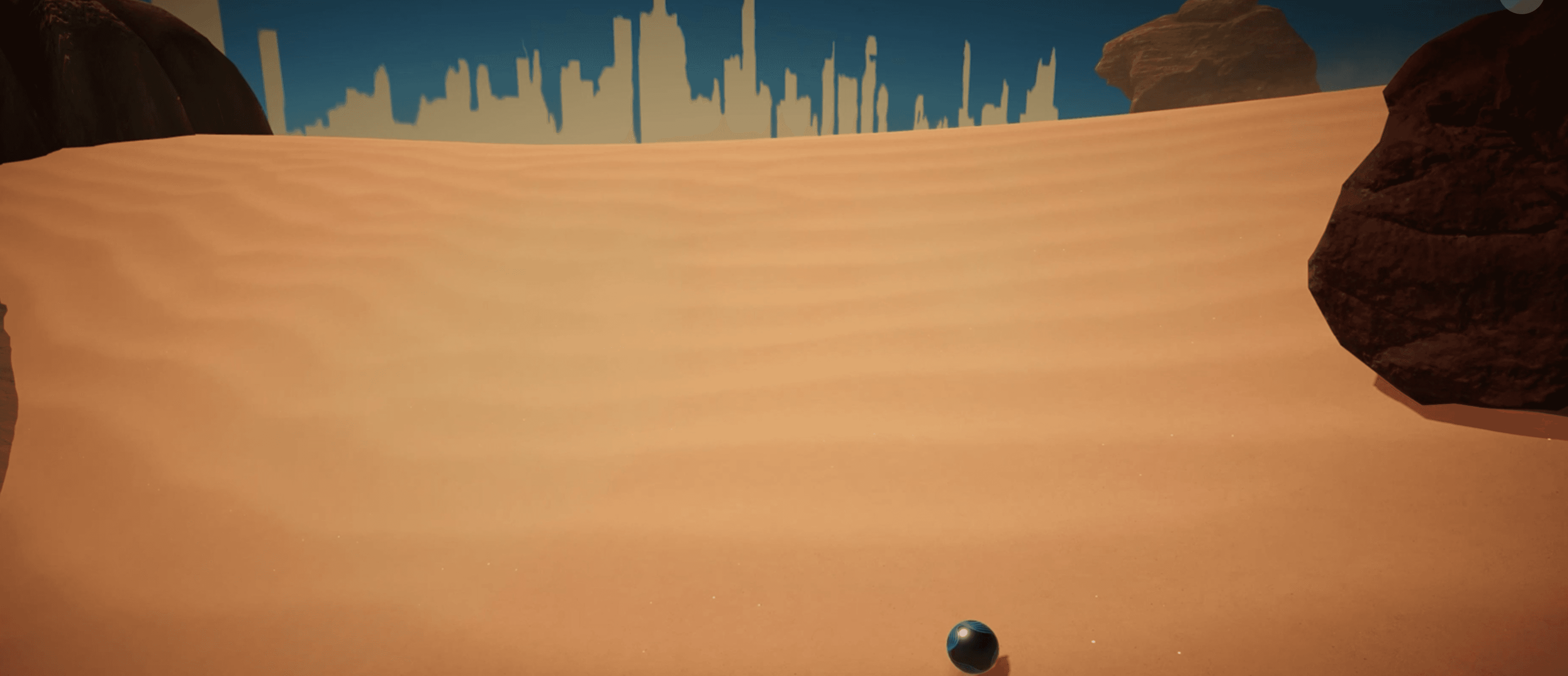 Realtime metaverse environment with a marble-like identity