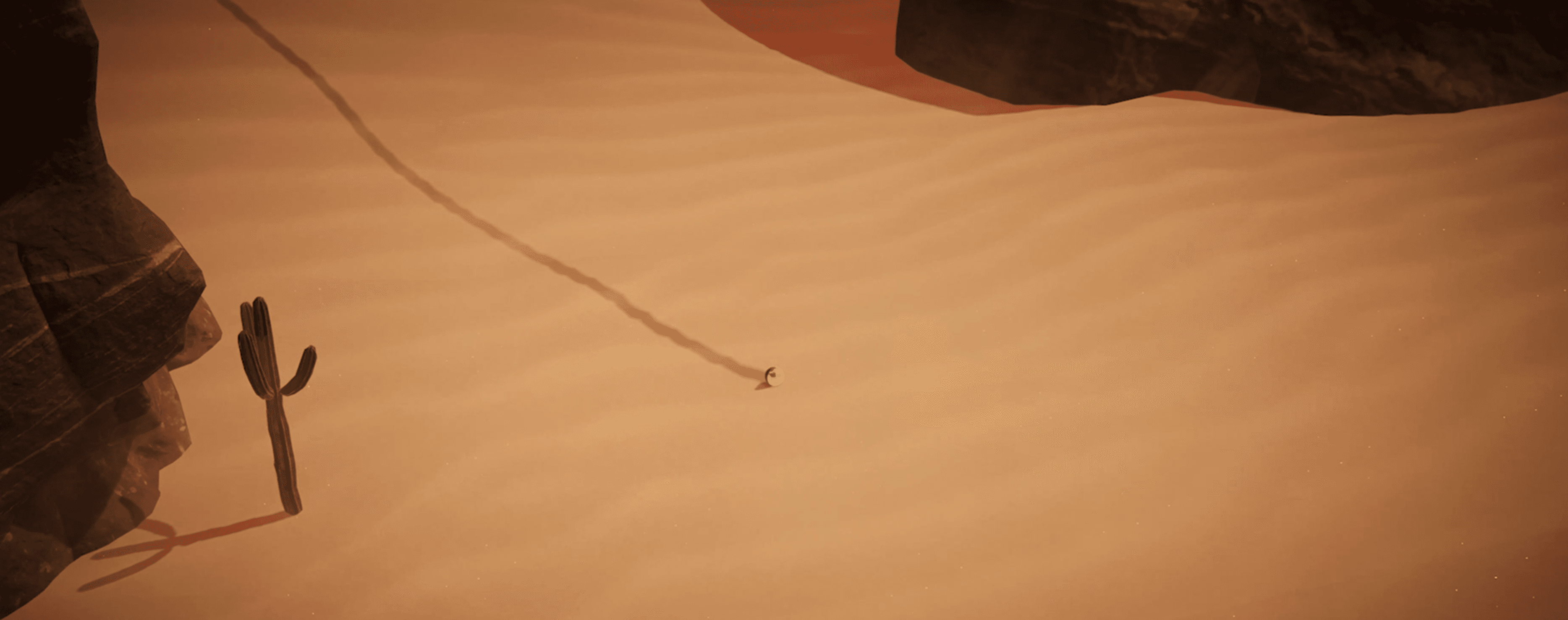 Metaverse environment view with procedural terrain