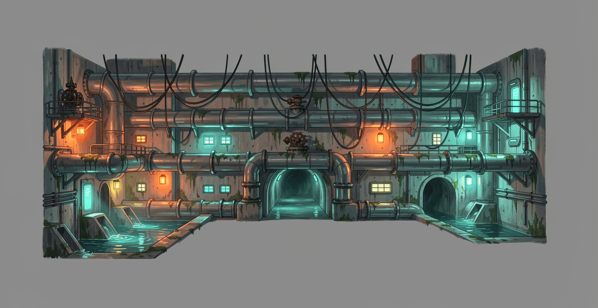 Sewer production layer 18