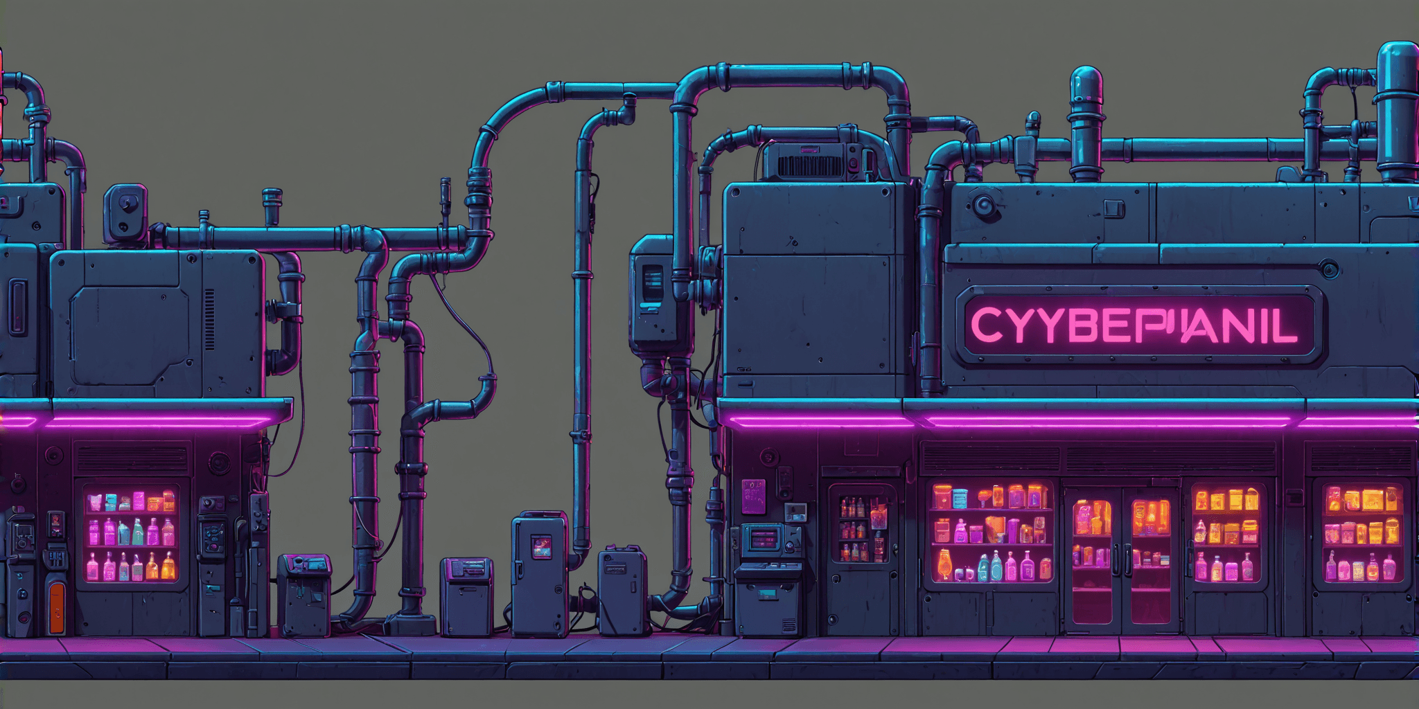 Neon city environment module 6
