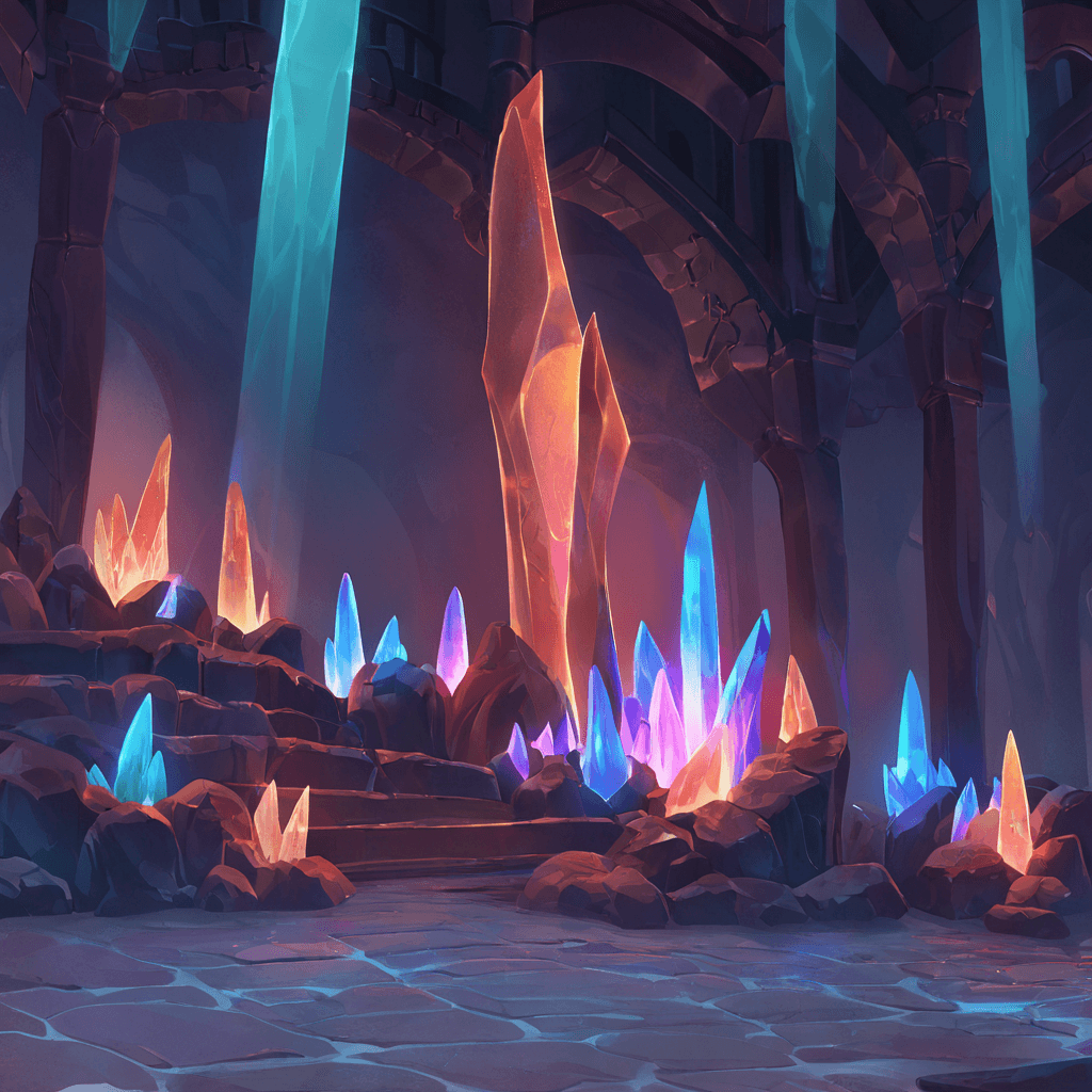 Custom LoRA visual variation 05 in a stylized high-fantasy visual language